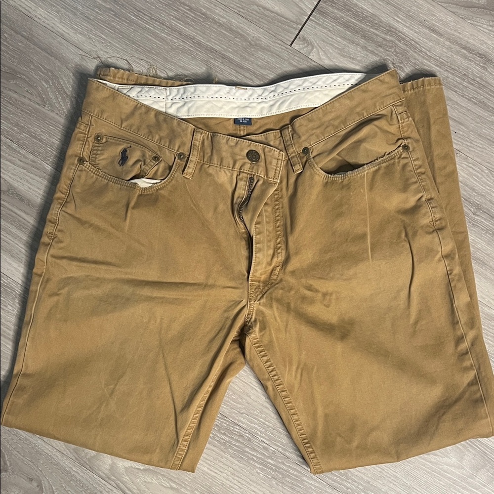 Polo by Ralph Lauren Khaki Chinos (34/30) - Picture 1 of 16